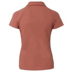 Horze Women's Ciandra V-Neck Technical Training Shirt - Light Mahogany -Equestrian Supply Store 541928 800 800