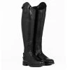 Horze Women's Cleo Shiny Top Field Boots - Black -Equestrian Supply Store 549179 800 800