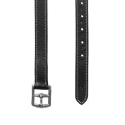 Equinavia Valkyrie Covered Dressage Stirrup Leathers - Black