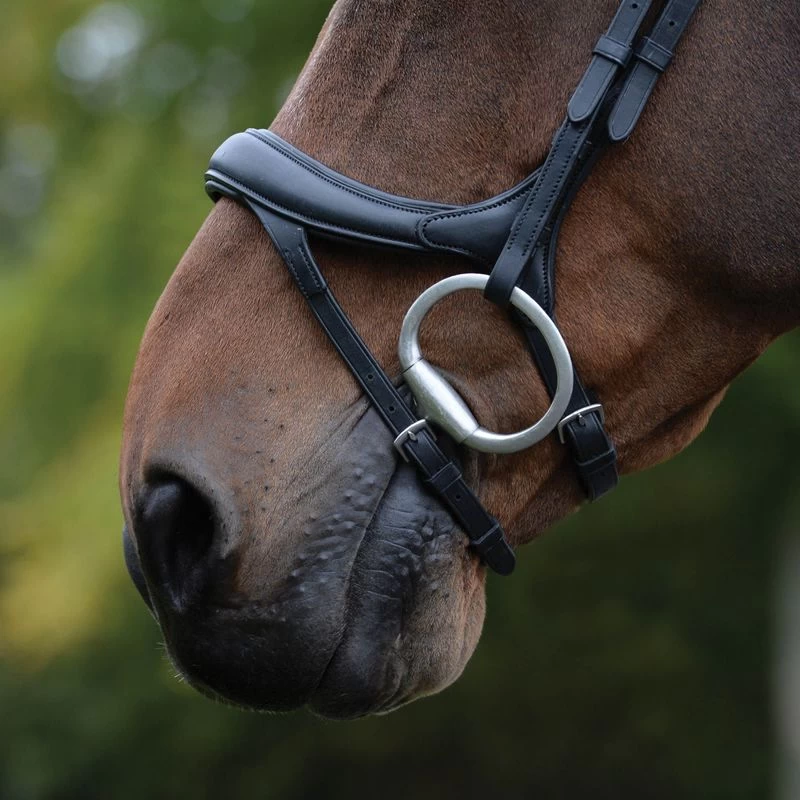 Collegiate Comfitec Vogue Anatomical Bridle - Brown 4 Collegiate Comfitec Vogue Anatomical Bridle - Brown - Image 2