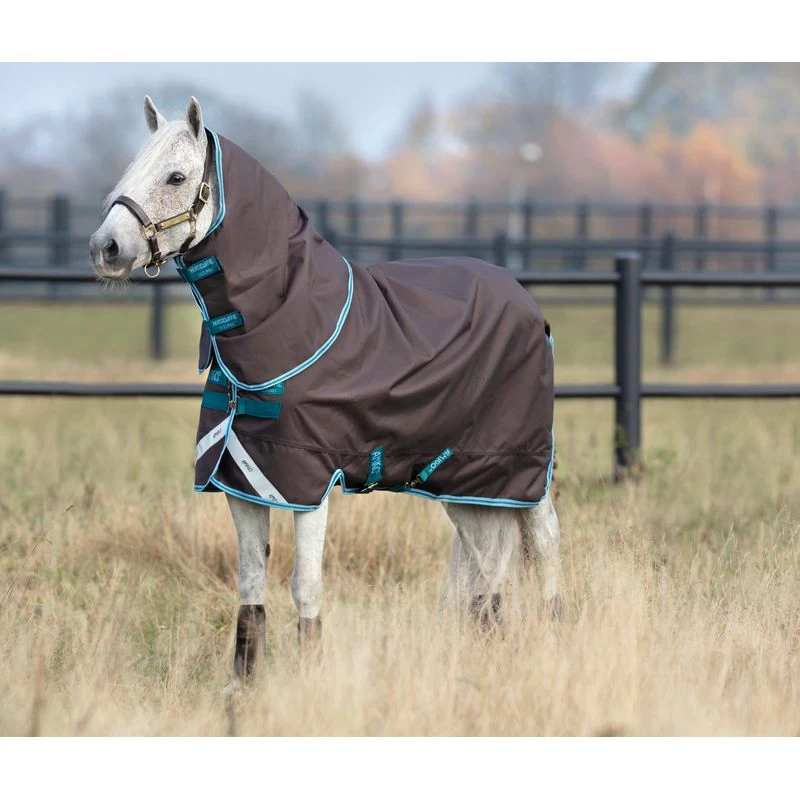 Amigo Bravo 12 Pony Plus Turnout 0g - Excalibur/Aqua/Turquoise 3 Amigo Bravo 12 Pony Plus Turnout 0g - Excalibur/Aqua/Turquoise