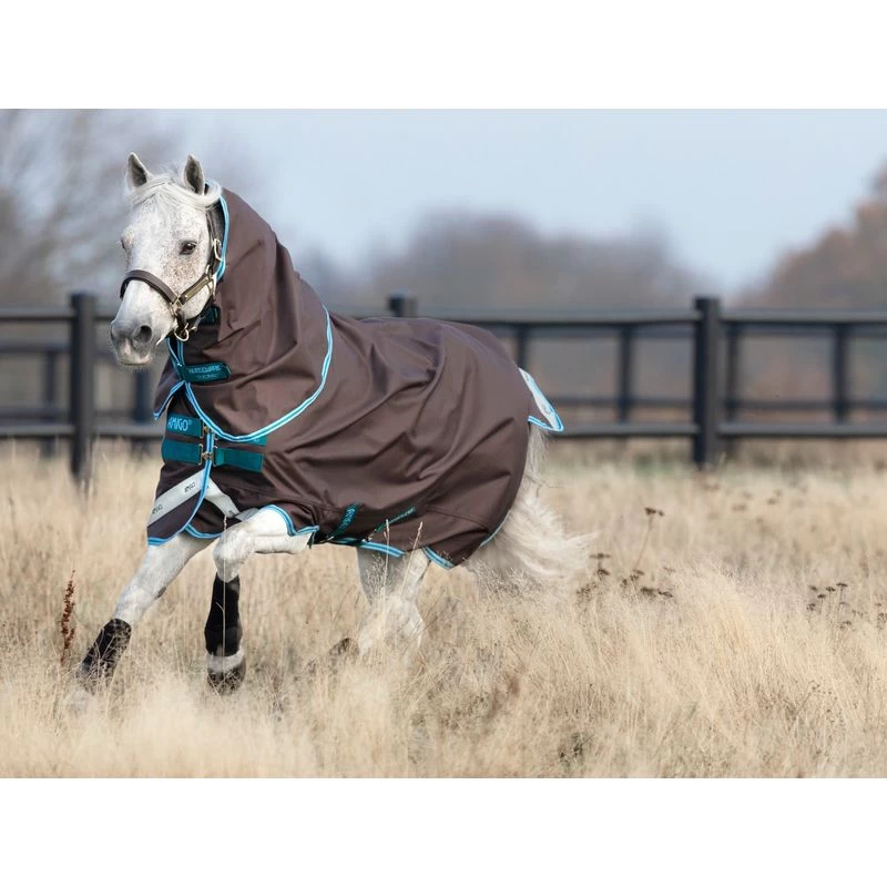 Amigo Bravo 12 Pony Plus Turnout 0g - Excalibur/Aqua/Turquoise 4 Amigo Bravo 12 Pony Plus Turnout 0g - Excalibur/Aqua/Turquoise - Image 2