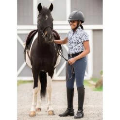 Kerrits Kids' Ice Fil Full Seat Tech Tights - Admiral 11 Kerrits Kids' Ice Fil Full Seat Tech Tights - Admiral -Equestrian Supply Store 568619 800 800