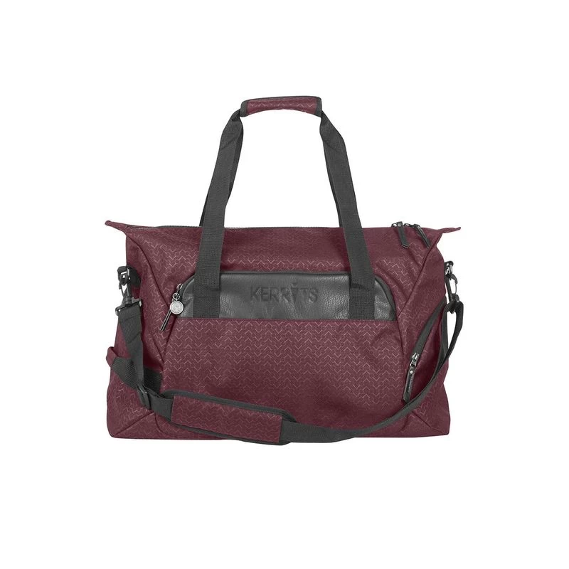 Kerrits EQ Duffle Bag - Burgundy Chevron Bits 3 Kerrits EQ Duffle Bag - Burgundy Chevron Bits