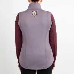Irideon Women's Fjord Fleece Vest - Fig -Equestrian Supply Store 573502 800 800