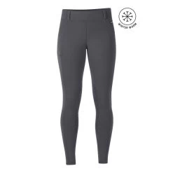 Kerrits Women's Power Stretch Knee Patch Pocket Tights - Shadow