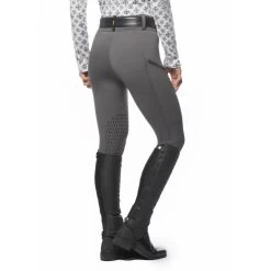 Kerrits Women's Power Stretch Knee Patch Pocket Tights - Shadow -Equestrian Supply Store 577672 800 800