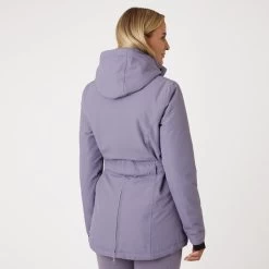 Horze Women's Jadine Winter Jacket - Grey Ridge Purple 10 Horze Women's Jadine Winter Jacket - Grey Ridge Purple -Equestrian Supply Store 583982 800 800