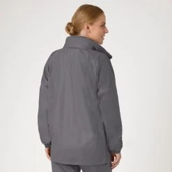 Horze Women's Rory Waterproof Riding Rain Jacket & Pants Set - Blackened Pearl -Equestrian Supply Store 586865 800 800