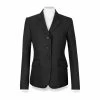 RJ Classics Kids' Hampton Show Coat - Black Herringbone 2 RJ Classics Kids' Hampton Show Coat - Black Herringbone -Equestrian Supply Store 588241 800 800