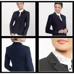 Fair Play Women's Taylor Comfimesh Show Jacket - Navy 9 Fair Play Women's Taylor Comfimesh Show Jacket - Navy -Equestrian Supply Store 592912 800 800