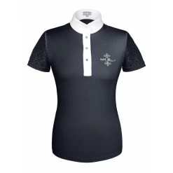 Fair Play Women's Cecile Short Sleeve Competition Shirt - Black