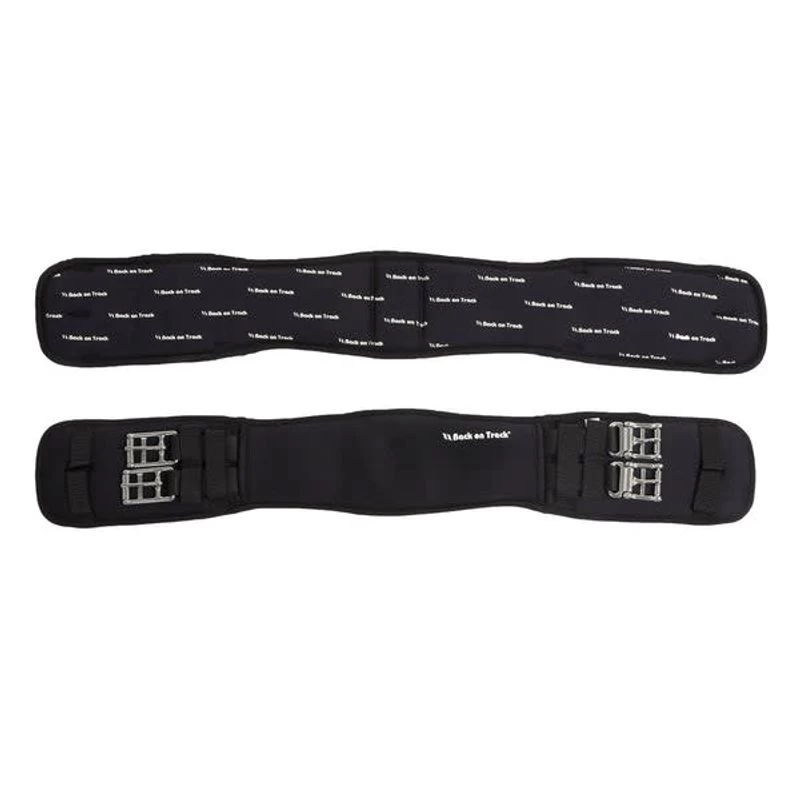 Back On Track Dressage Welltex Elastic Girth - Black 3 Back On Track Dressage Welltex Elastic Girth - Black