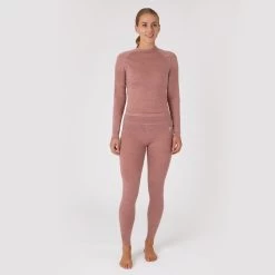 B Vertigo Women's Roxie Woolmix Long Underwear - Old Rose 9 B Vertigo Women's Roxie Woolmix Long Underwear - Old Rose -Equestrian Supply Store 602453 800 800