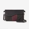 Oughton Vintage Canvas Paddock Crossbody - Graphite/Bordeaux -Equestrian Supply Store 603909 800 800