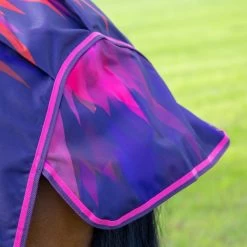 Shires Tempest Original Lite Turnout - Pink Tie Dye -Equestrian Supply Store 617351 800 800
