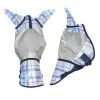 Pessoa Plaid Fly Mask - Sapphire Plaid 2 Pessoa Plaid Fly Mask - Sapphire Plaid -Equestrian Supply Store 620827 800 800