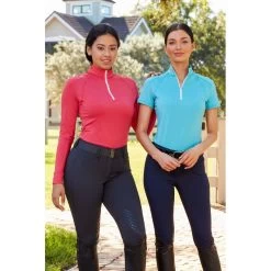 RJ Classics Women's Sasha 37.5 Short Sleeve Training Shirt - Seaside -Equestrian Supply Store 624131 800 800