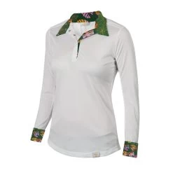 Shires Aubrion Women's Equestrian Style Shirt - Jungle Tour