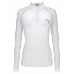 Fair Play Women's Anita Long Sleeve Competition Shirt - White