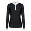 Fair Play Women's Alexis Long Sleeve Competition Shirt - Black -Equestrian Supply Store 655834 800 800