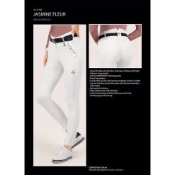Fair Play Women's Jasmine Fleur Full Seat Breeches - Black 7 Fair Play Women's Jasmine Fleur Full Seat Breeches - Black -Equestrian Supply Store 656303 800 800