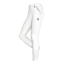 Fair Play Women's Jasmine Fleur Full Seat Breeches - White