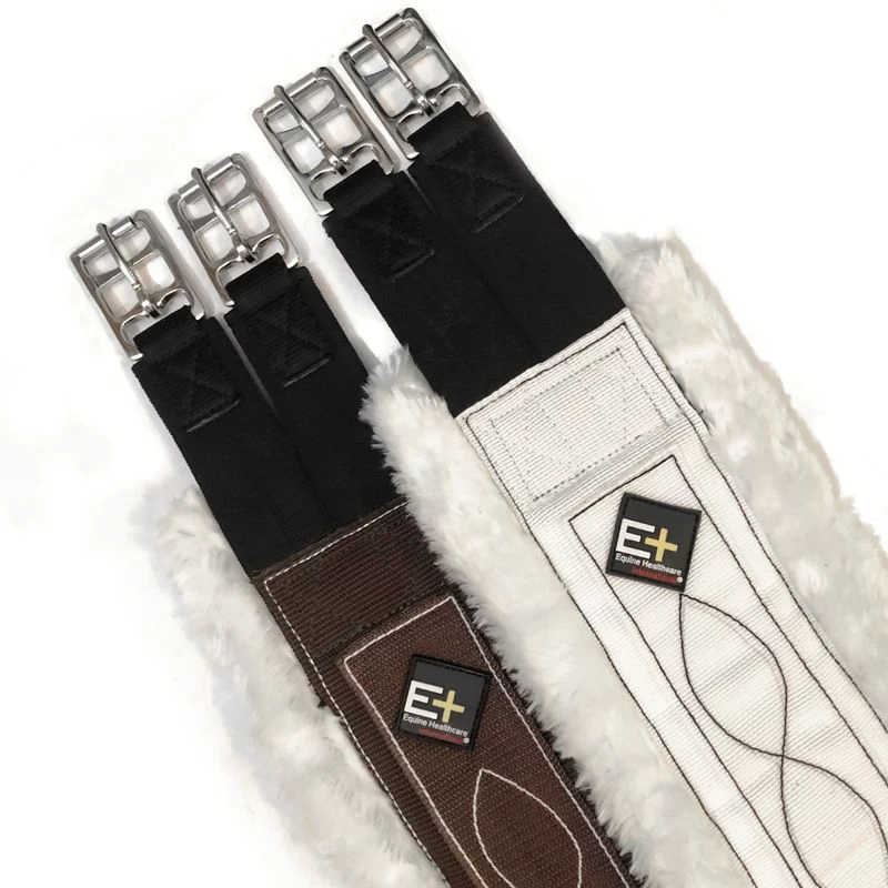 Equine Healthcare International Pro Series Fleece Girth - White 4 Equine Healthcare International Pro Series Fleece Girth - White - Image 2