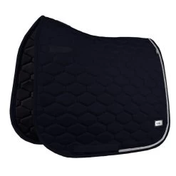 Fair Play Hexagon Crystal Dressage Saddle Pad - Black