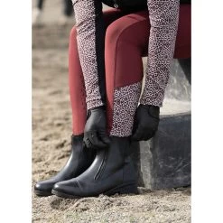 Kerrits Women's Thermo Tech 2.0 Extended Grip Tights - Sangia/Sangria Starlight -Equestrian Supply Store 681999 800 800