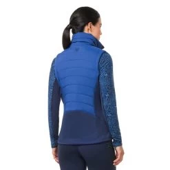 Kerrits Women's Full Motion Quilted Vest - True Blue -Equestrian Supply Store 682684 800 800