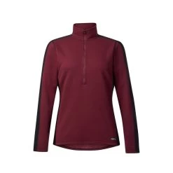 Equestrian Supply Store 38 Kerrits Women's Muzzle Nuzzle Fleece Half Zip - Sangria