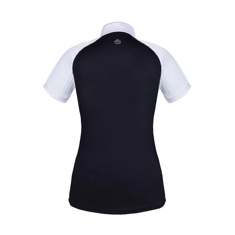 Fair Play Women's Justine Short Sleeve Compeition Shirt - Black/White 4 Fair Play Women's Justine Short Sleeve Compeition Shirt - Black/White - Image 2