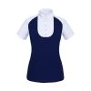 Fair Play Women's Justine Short Sleeve Compeition Shirt - Navy/White 1 Fair Play Women's Justine Short Sleeve Compeition Shirt - Navy/White -Equestrian Supply Store 693004 800 800