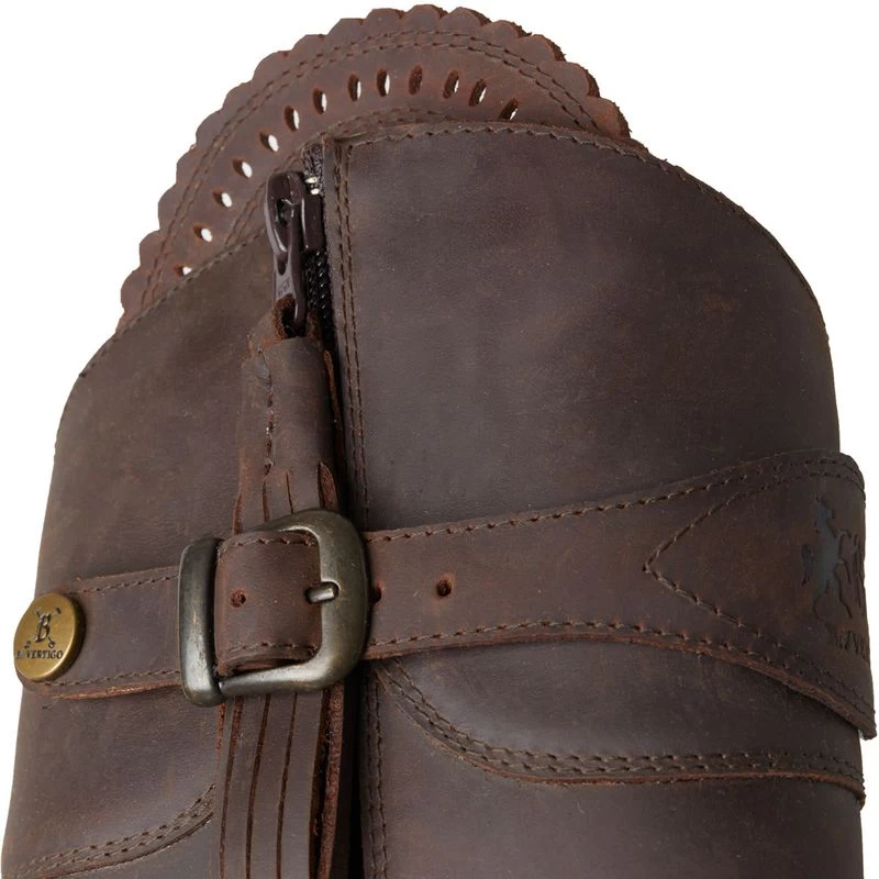 B Vertigo Women's Ashley Waterproof Tall Riding Boots - Brown 4 B Vertigo Women's Ashley Waterproof Tall Riding Boots - Brown - Image 2