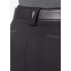 Kerrits Women's Arena K-Pro Knee Patch Breeches - Black -Equestrian Supply Store 699028 800 800