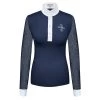 Fair Play Women's Cecile Long Sleeve Competition Shirt - Blue -Equestrian Supply Store 712942 800 800
